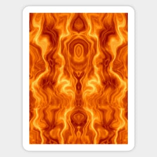 FIRE Abstract Sticker